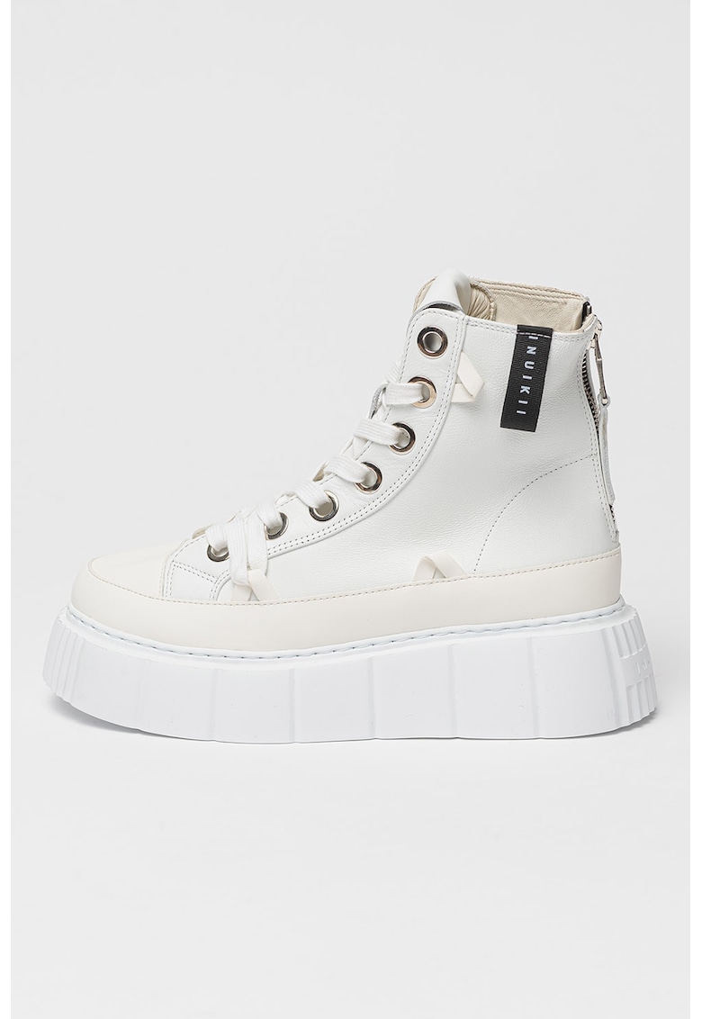 Pantofi sport high-top de piele Matilda