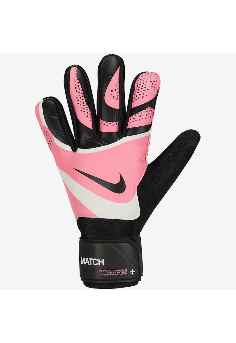 Manusi portar  Match - negru/roz