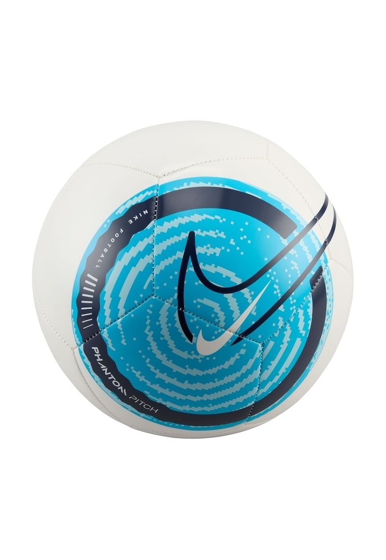 Minge fotbal Phantom - marime 5 - alb/albastru