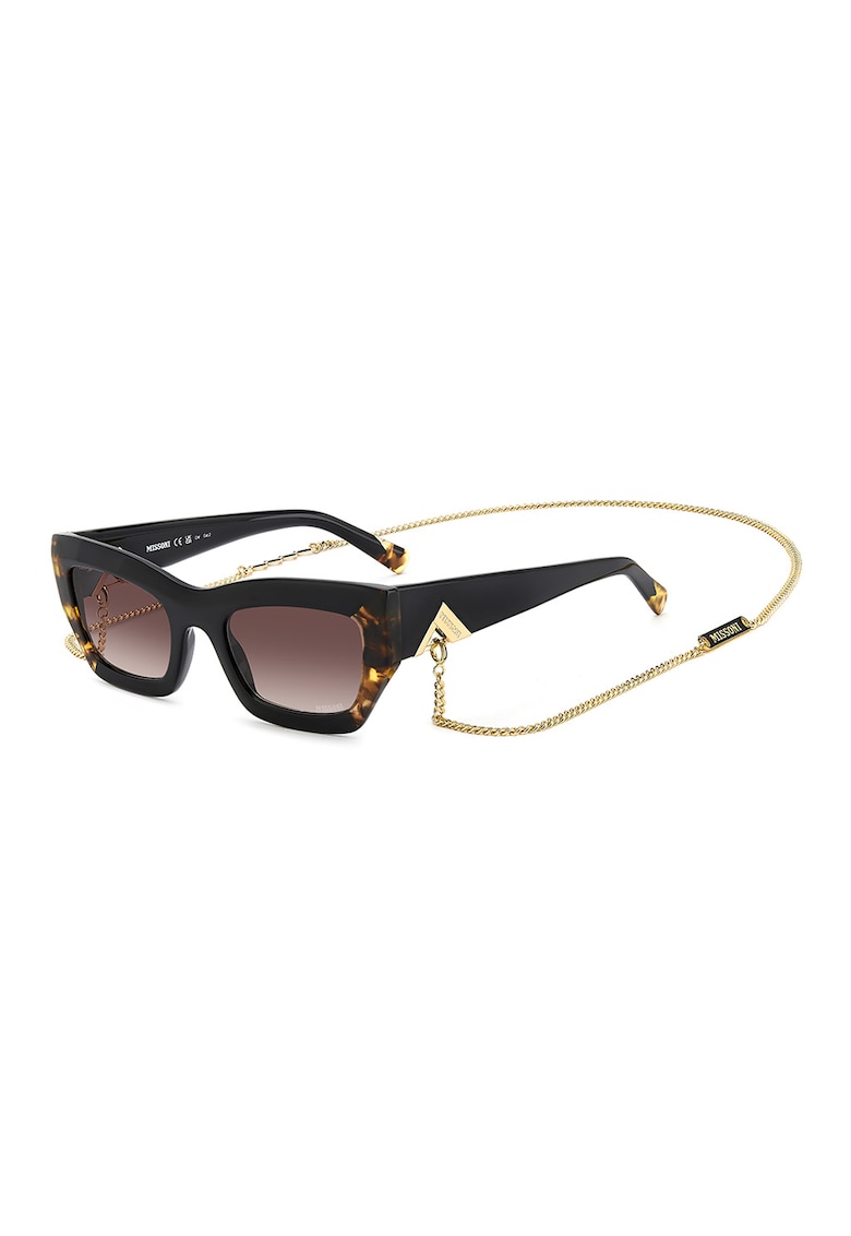 Ochelari de soare cat-eye cu lentile in degrade