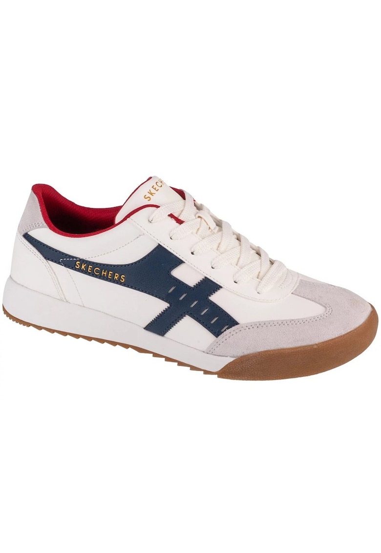 Pantofi sport de piele ecologica cu garnituri de piele intoarsa Zinger