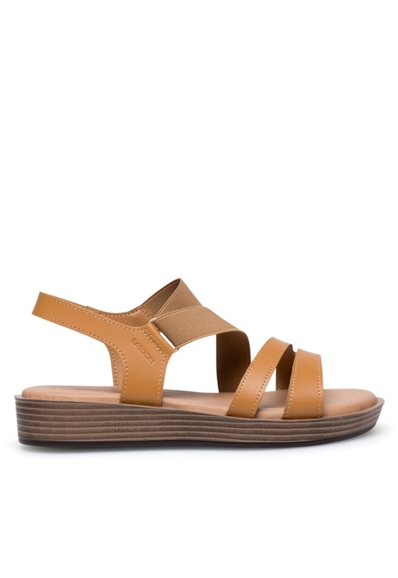 Sandale dama - 590558855371738 - Piele naturala - Maro