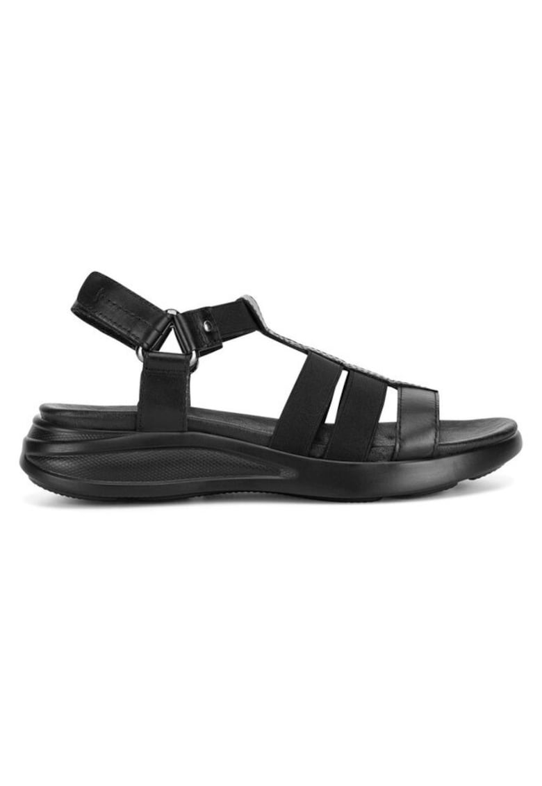 Sandale dama - 89027 - Piele naturala - Negru