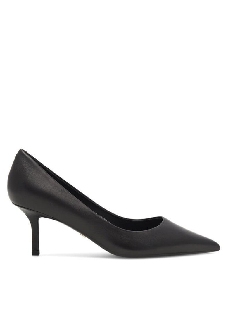 Pantofi dama - Piele naturala - Negru - Negru
