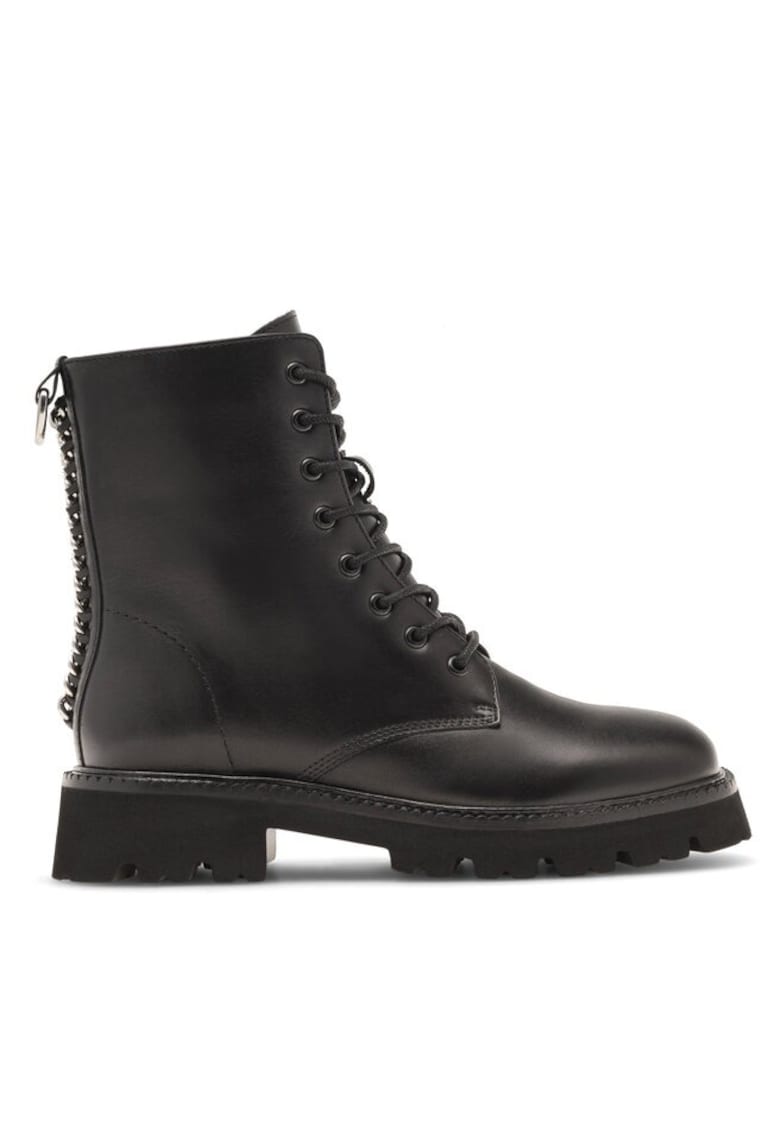 Botine dama - 590558810119238 - Piele naturala - Negru