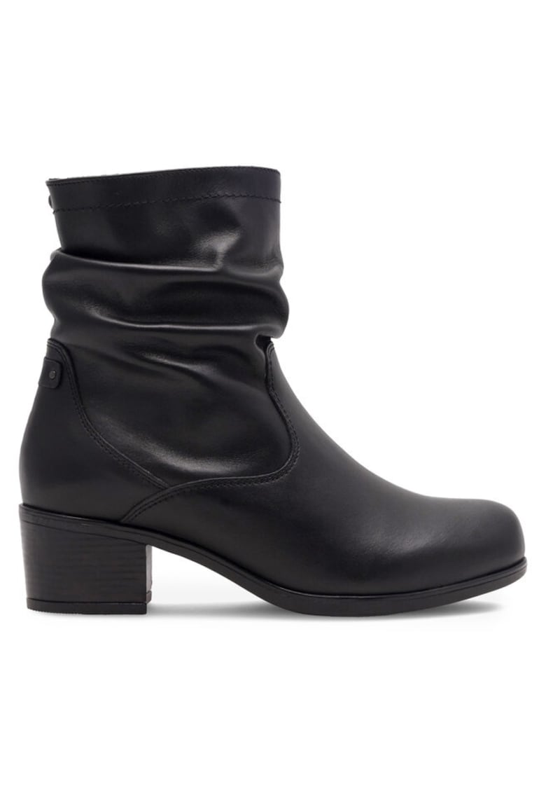 Botine dama - 590486293394841 - Piele naturala - Negru