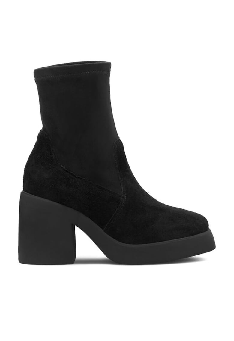 Botine dama - 590558818241239 - Piele naturala - Negru