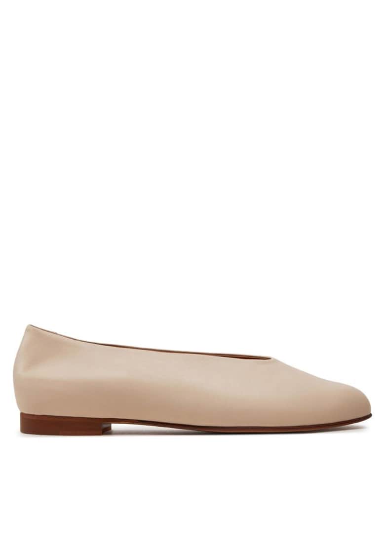 Balerini 304009525 - Piele naturala - Ecru - Ecru
