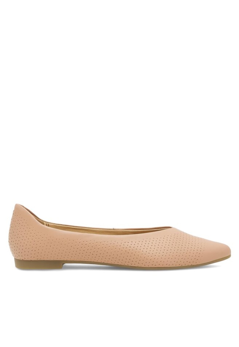 Balerini - Piele naturala - Roz - Roz
