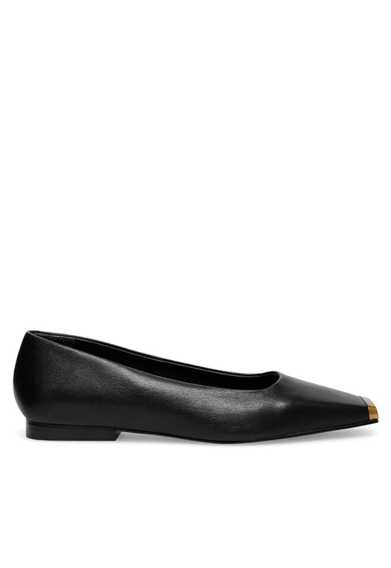 Balerini - Piele naturala - Negru - Negru