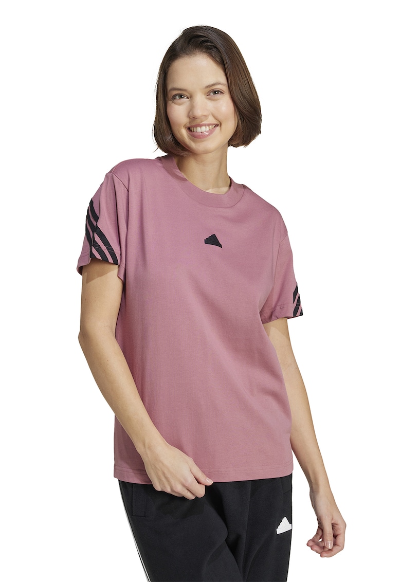 Tricou de bumbac cu logo