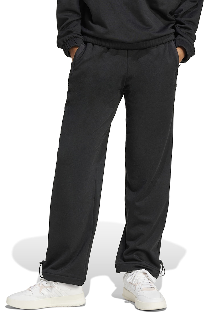 Pantaloni de trening cu termoinatii ajustabile - Negru