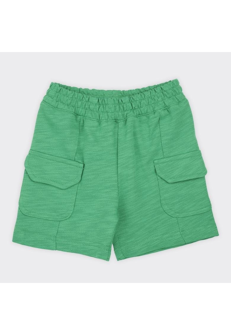 Pantaloni scurti cu buzunare in fata  - Game Mode - Verde inchis - pentru baietei