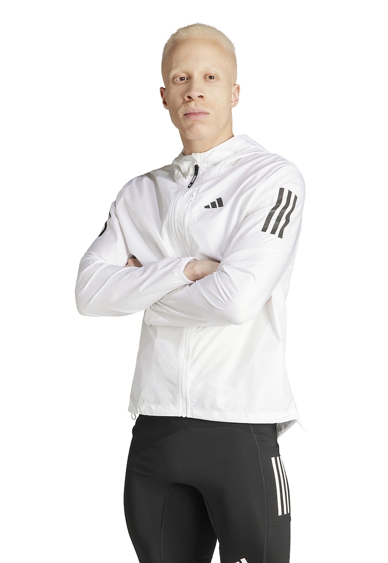 Jacheta cu gluga pentru alergare Own The Run