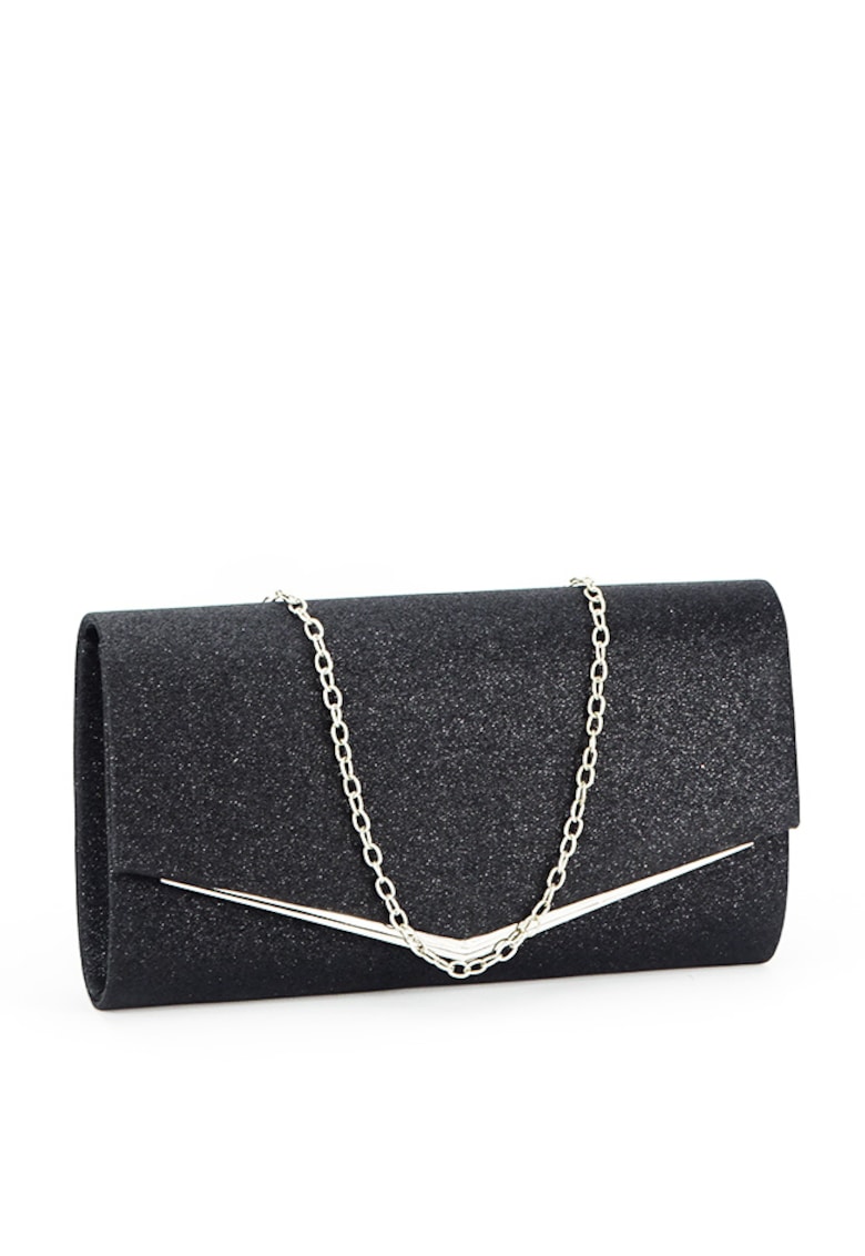 Plic negru cu sclipici BME-849 06 15254