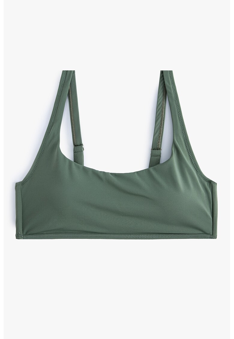 Sutien de baie cu bretele ajustabile - Verde feriga