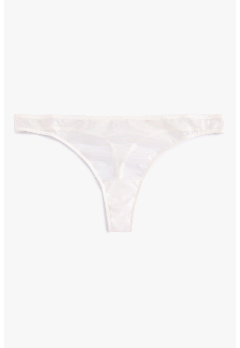 Chiloti tanga cu model uni