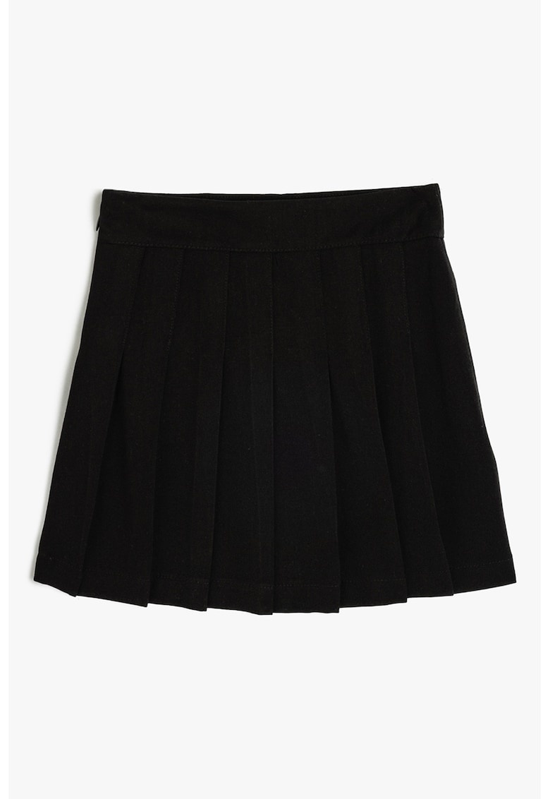 Fusta mini cu pliuri - Negru