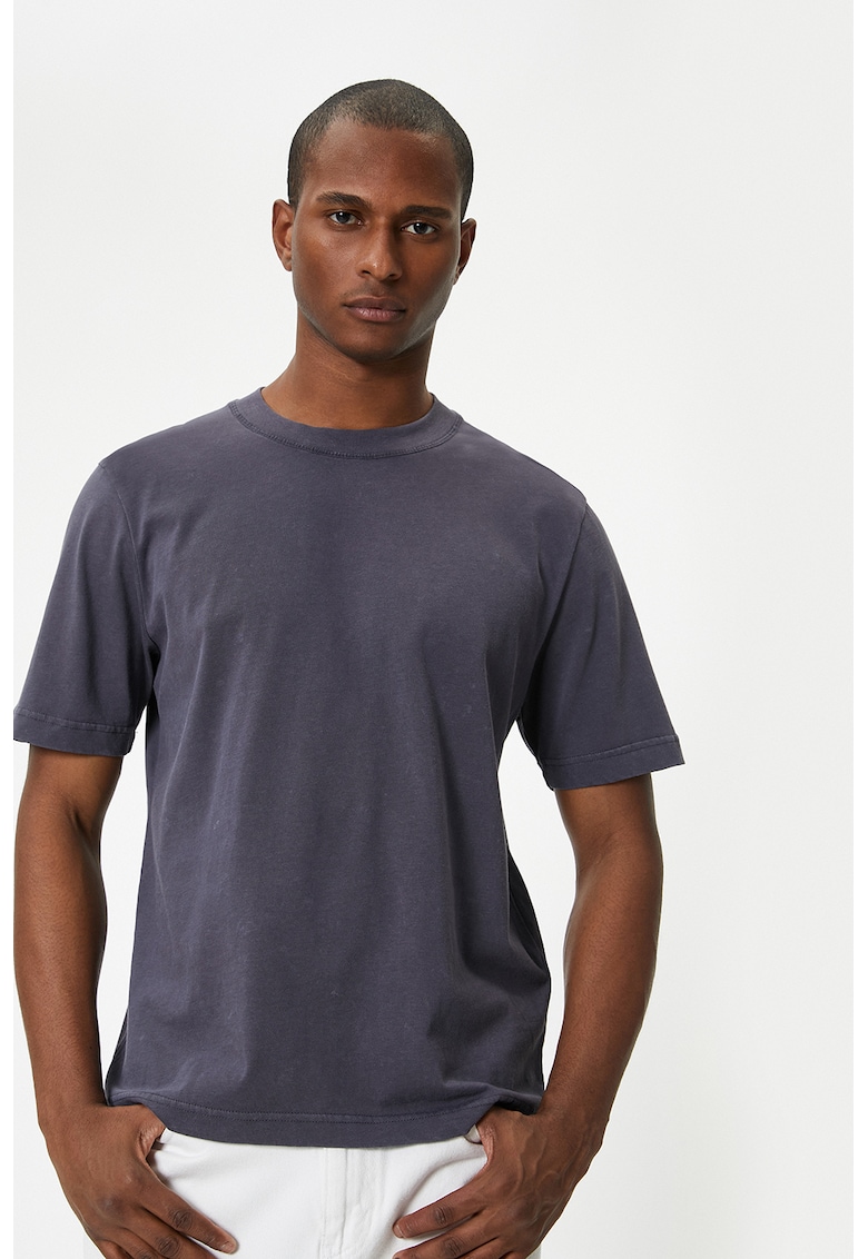 Tricou uni de bumbac