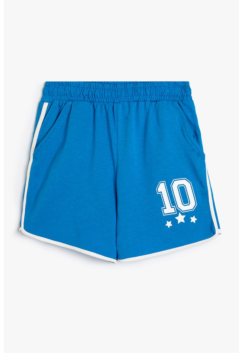 Pantaloni scurti cu buzunare oblice