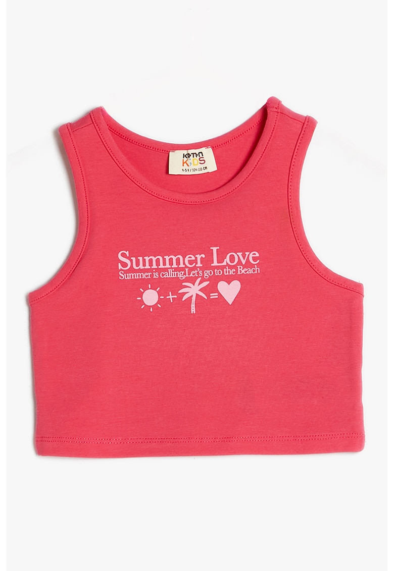 Top crop cu model text