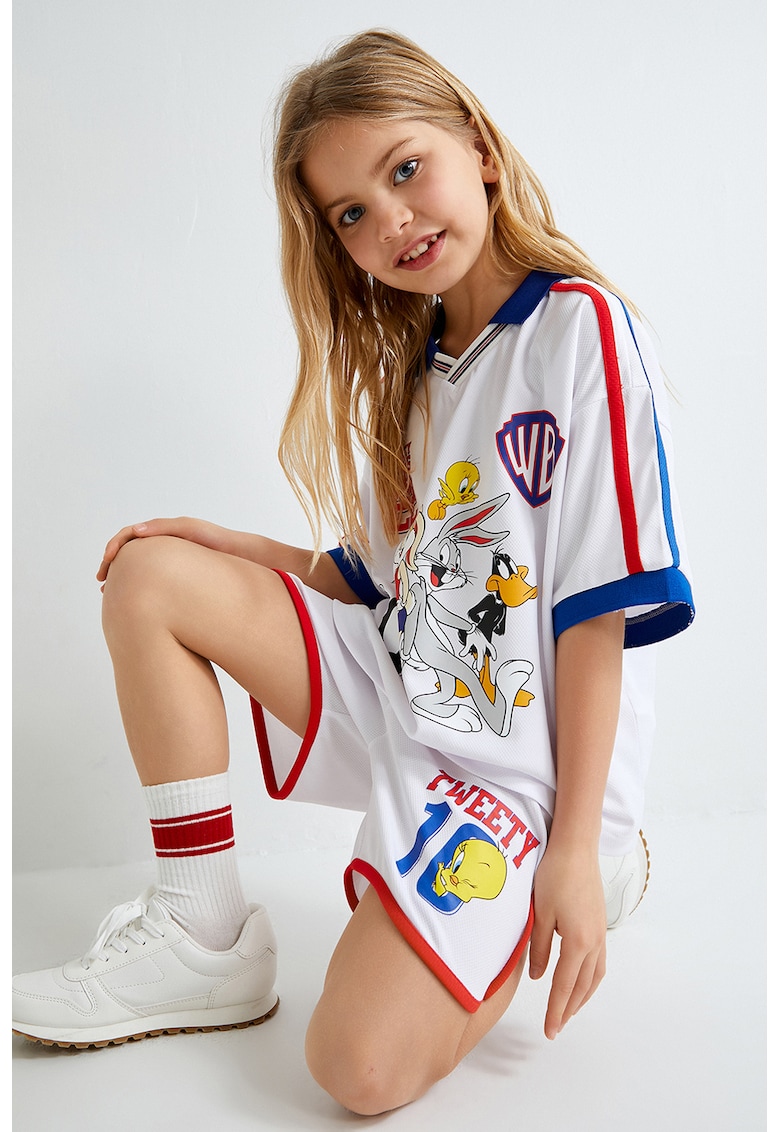 Pantaloni scurti cu imprimeu cu desene animate