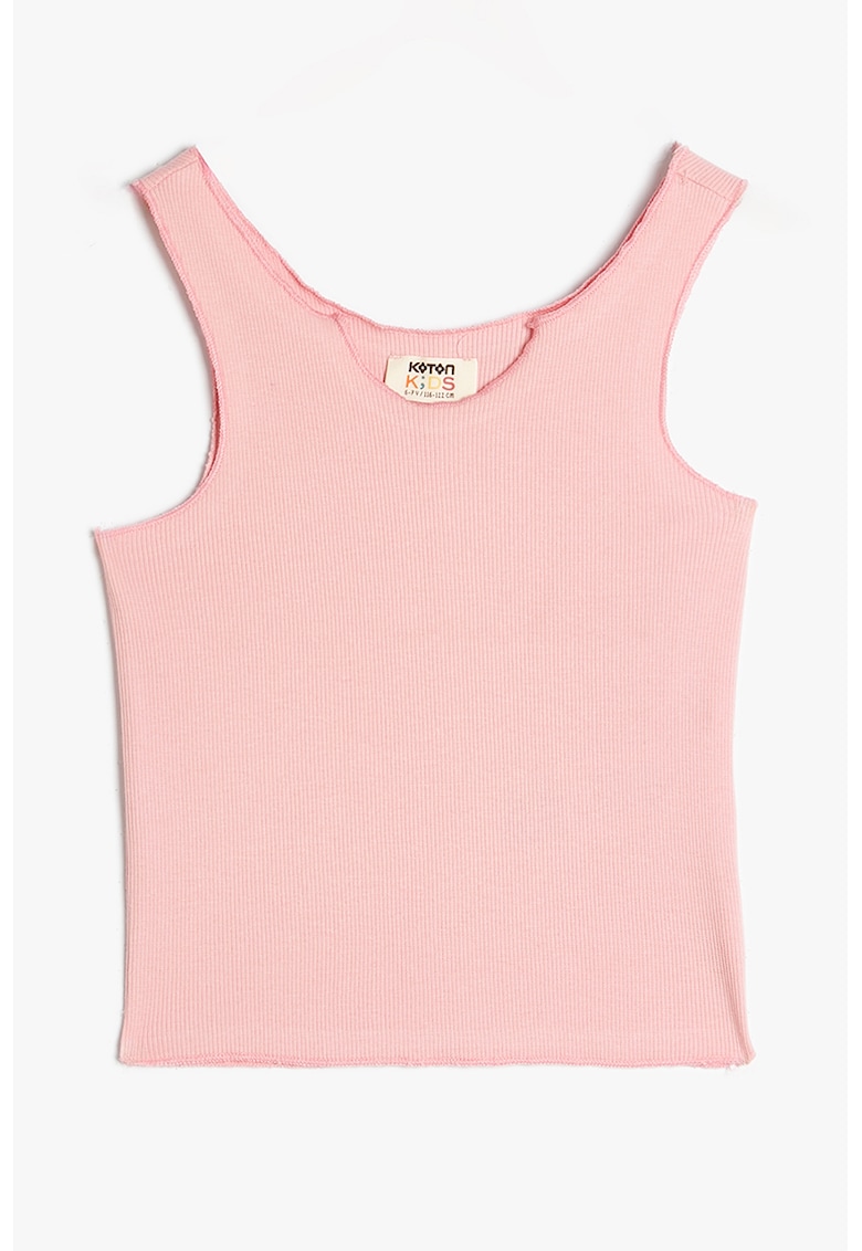 Top tricotat fin cu decolteu in V Top tricotat fin cu decolteu in V