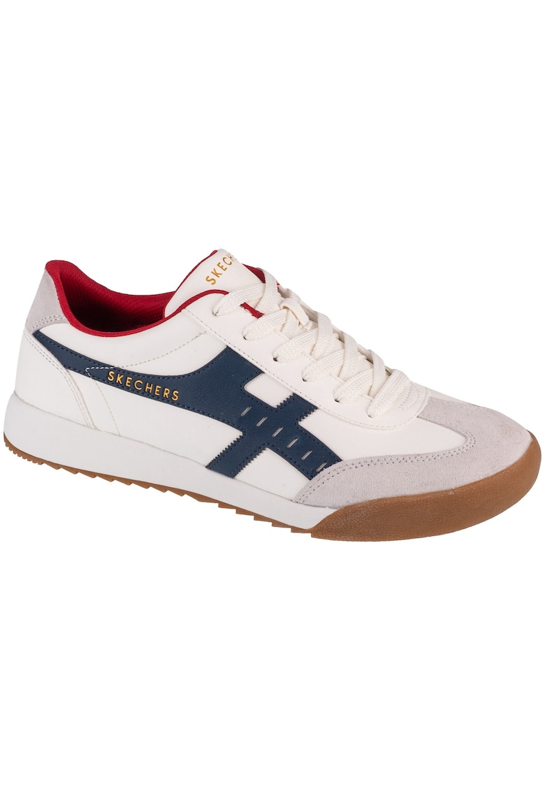 Pantofi sport de piele ecologica cu garnituri de piele intoarsa Zinger