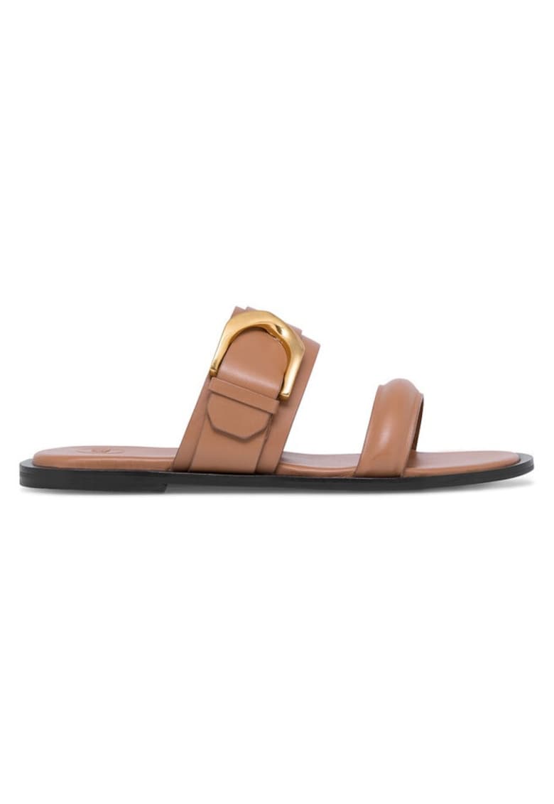 Sandale dama - 590558834419336 - Piele naturala - Maro
