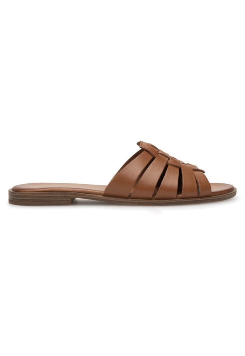 Sandale dama - 590558857265738 - Piele naturala - Maro