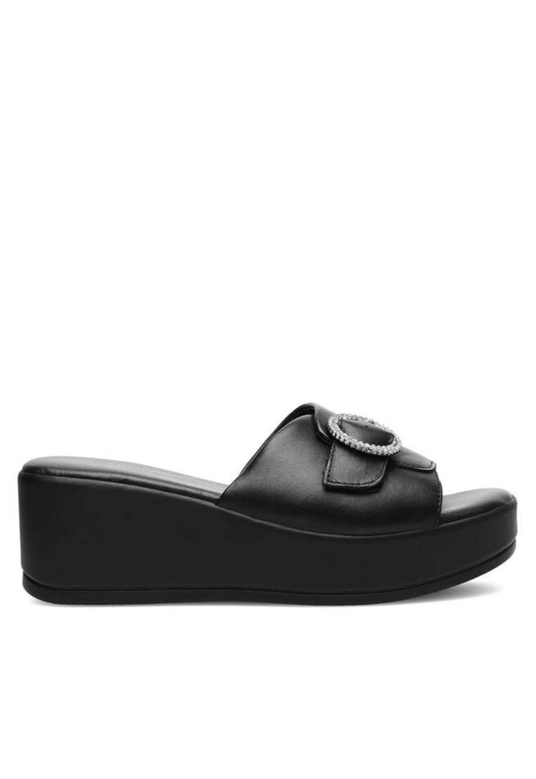 Sandale dama - 590558859426039 - Piele naturala - Negru