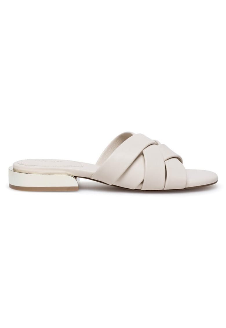 Papuci dama bej sintetic – NINE WEST Papuci dama bej sintetic – NINE WEST