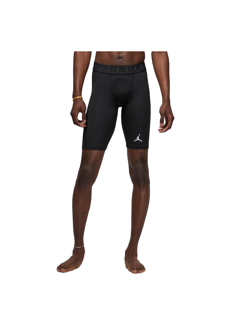 Pantaloni sport barbati SPORT COMPRESIE NEGRU poliester