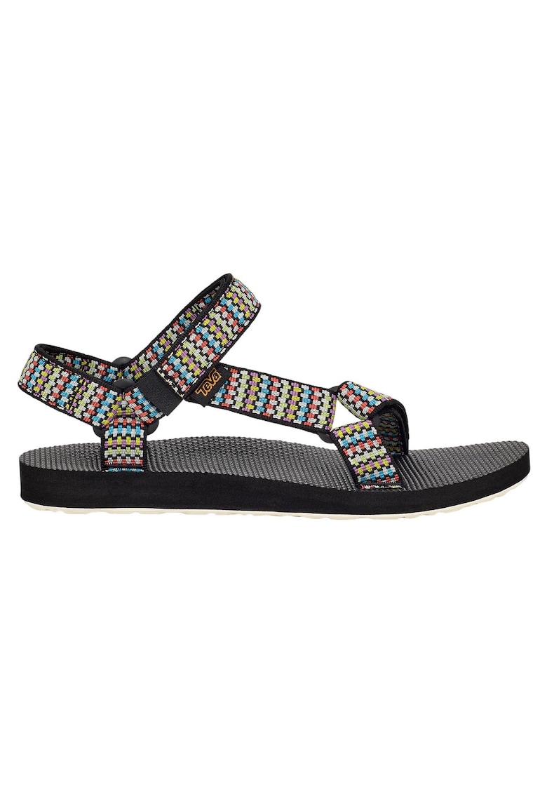 Sandale dama - Plastic - Negru - Multicolor