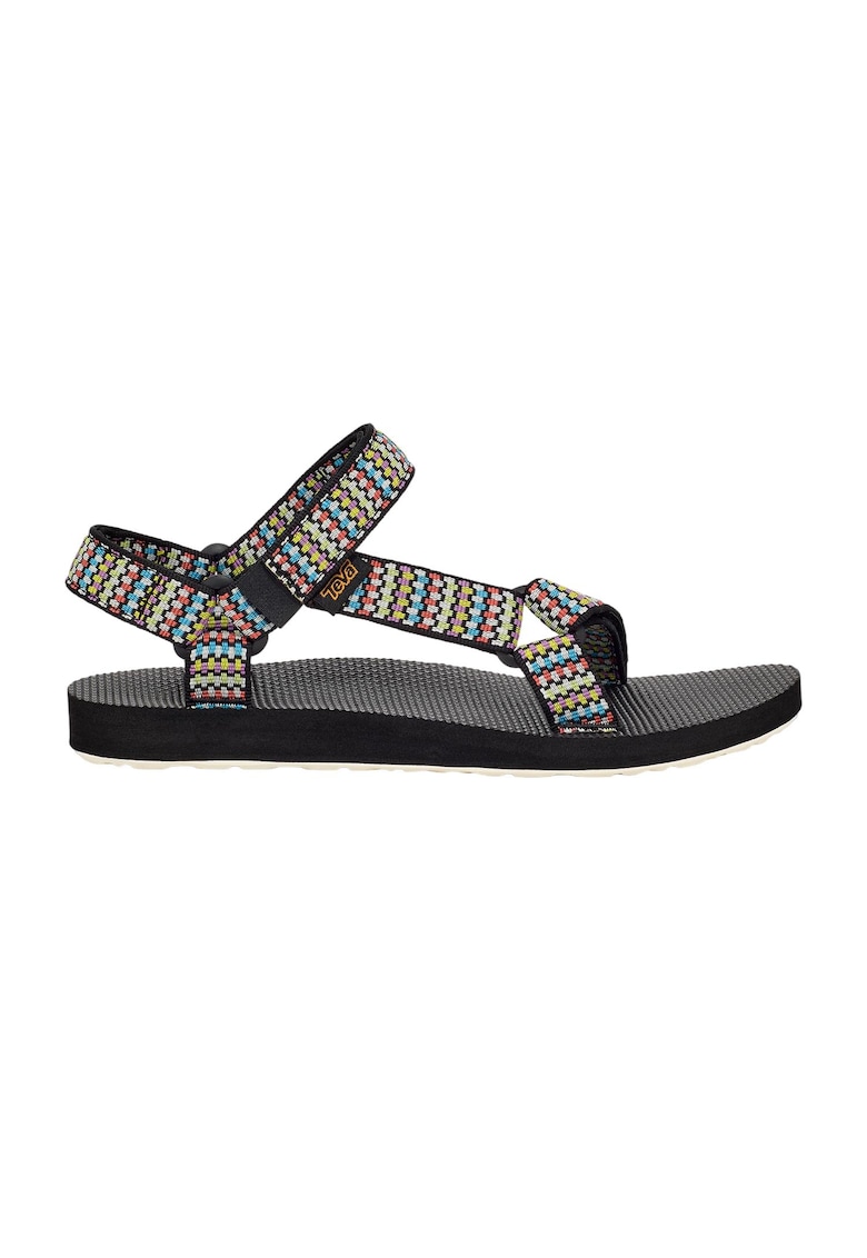 Sandale dama - Plastic - Negru - Multicolor