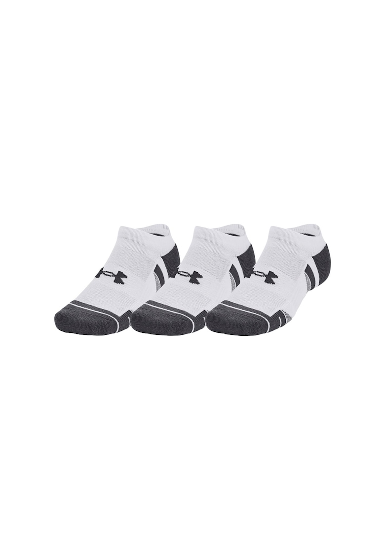 Sosete sport barbati 1379503-100 -  Poliester/Elastan - Alb