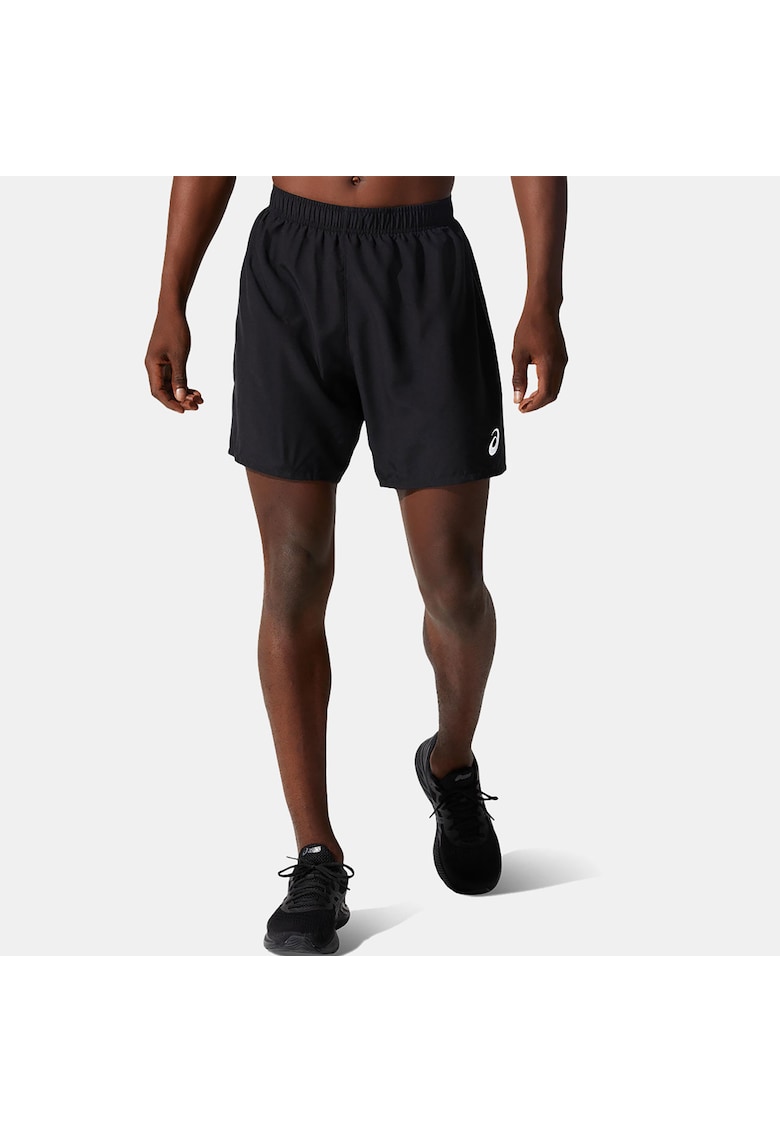 Pantaloni sport barbati CORE 7IN SHORT poliester negru - Negru