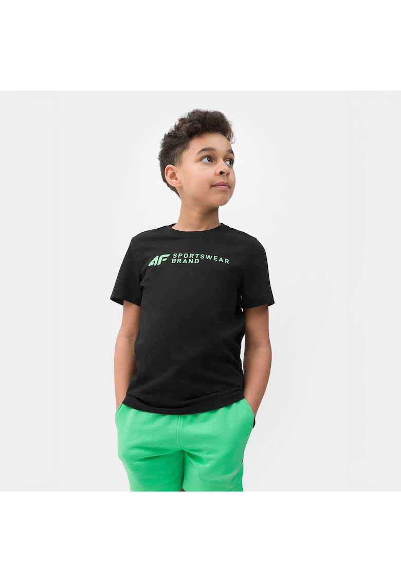 Tricou negru pentru baieti marca - Negru
