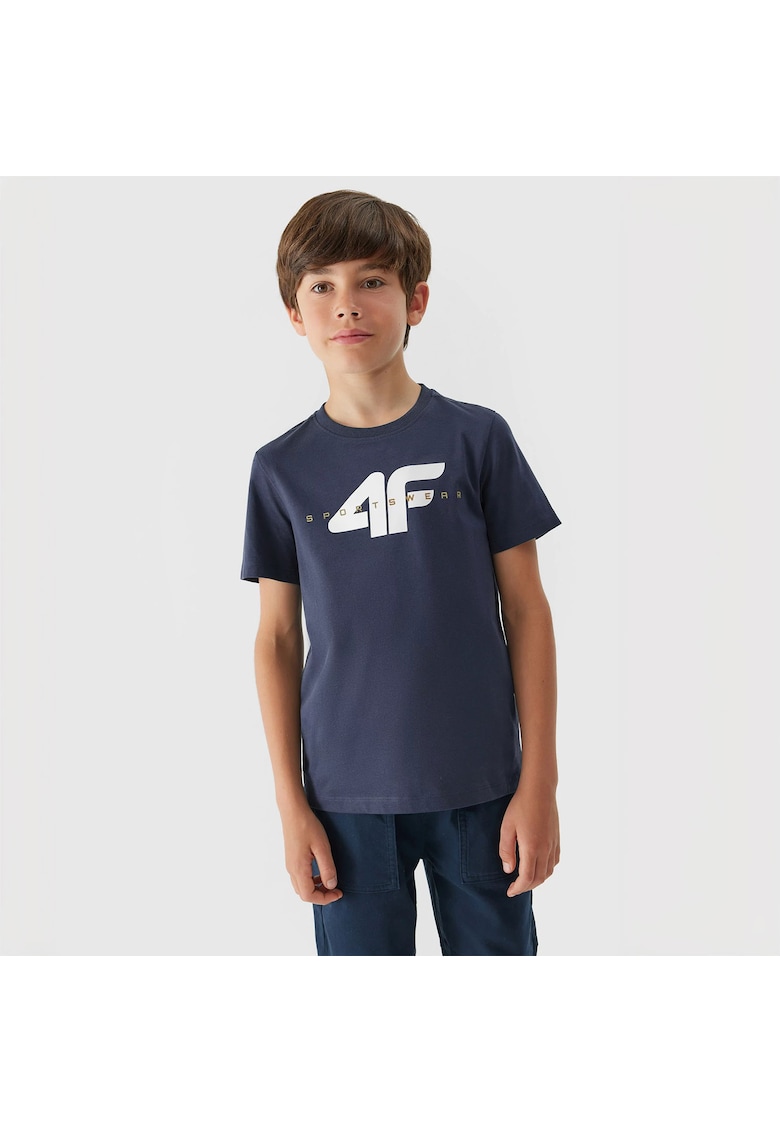 Tricou baieti Bumbac - Albastru