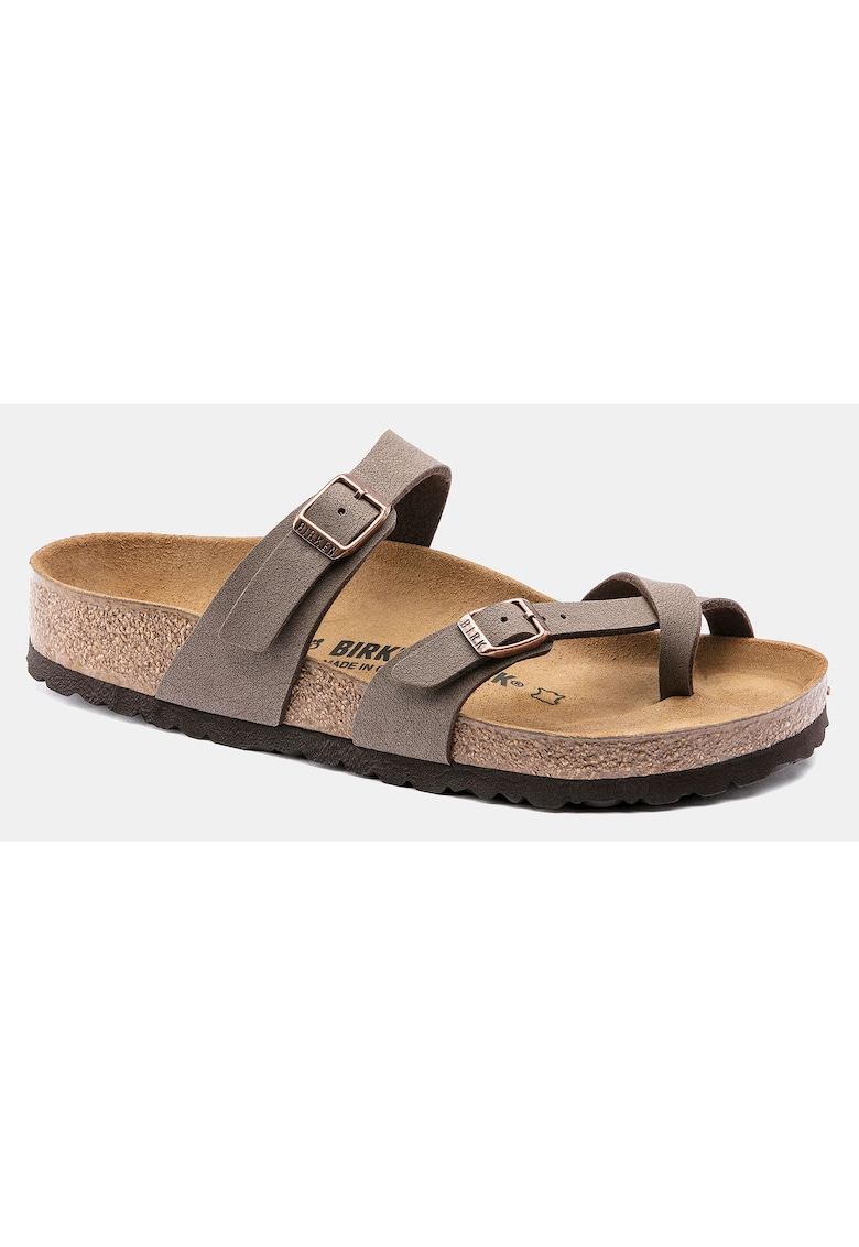 Papuci dama - Piele intoarsa - Maro - Maro