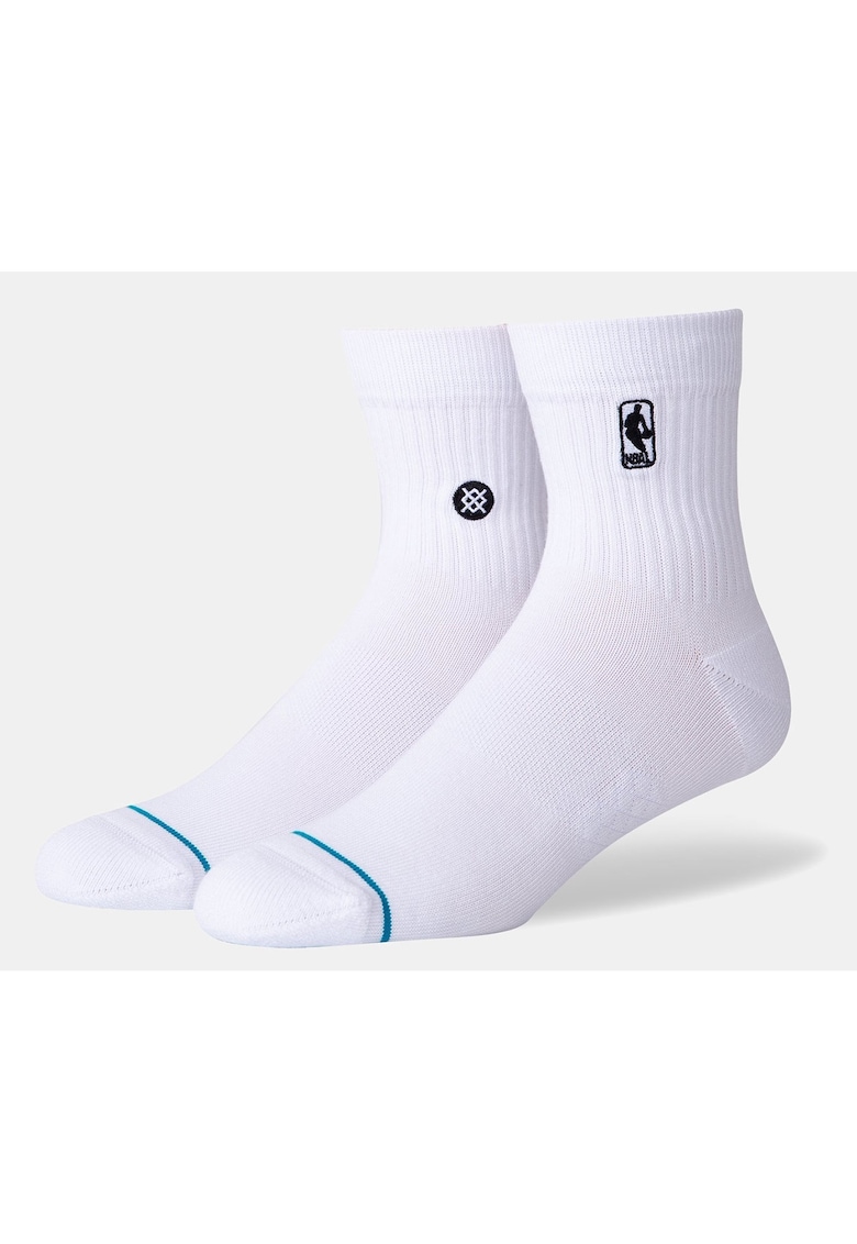 Sosete Poliester/Nylon - Alb - Alb