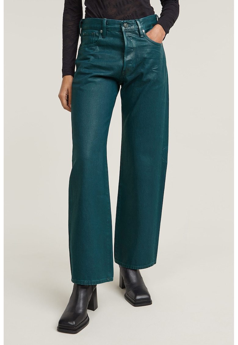 Blugi cu croiala boyfriend si model peliculizat Bowey