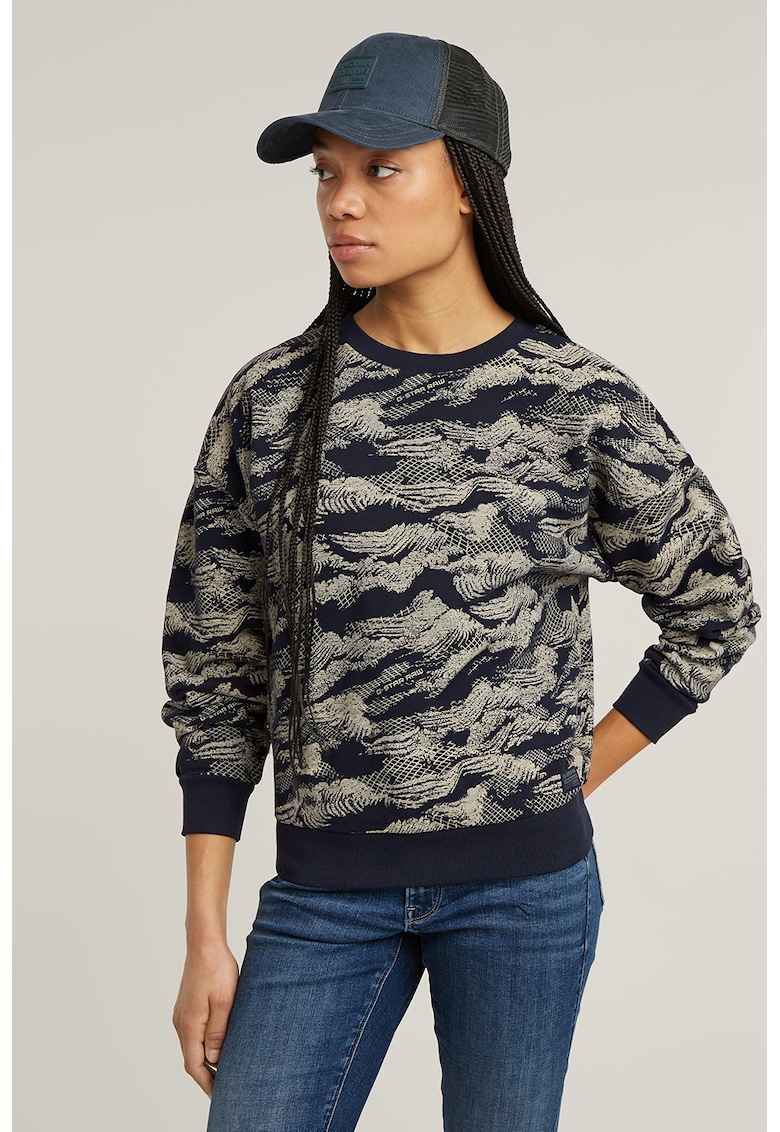 Bluza de trening lejera din bumbac organic