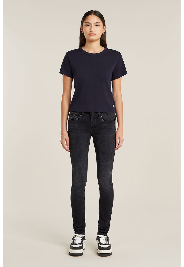 Tricou crop de bumbac organic Tricou crop de bumbac organic