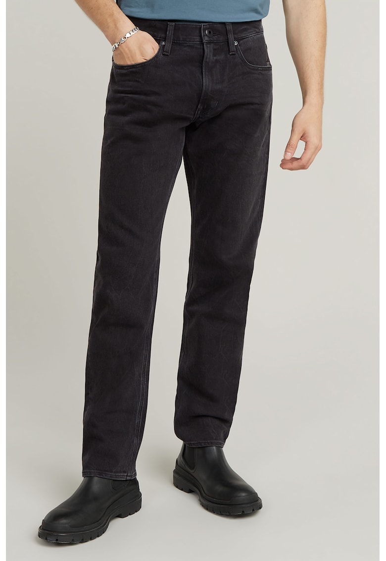 Blugi cu croiala dreapta Mosa - Gri antracit