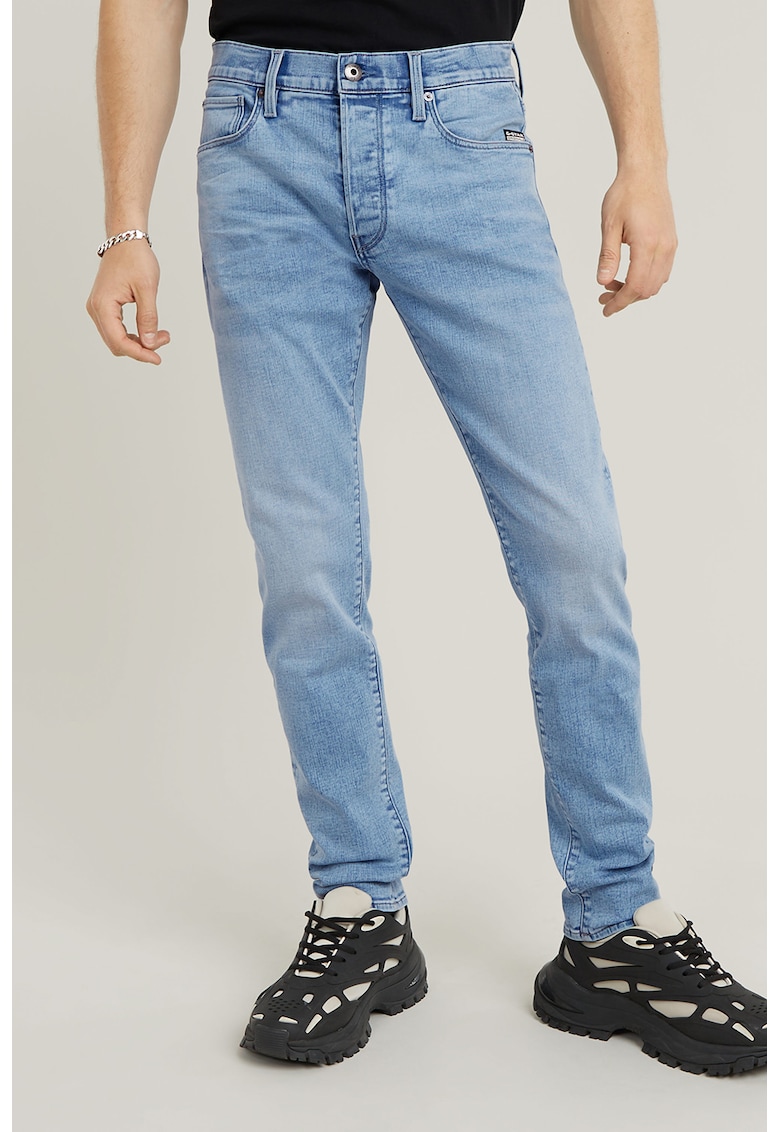 Blugi slim fit - Albastru deschis