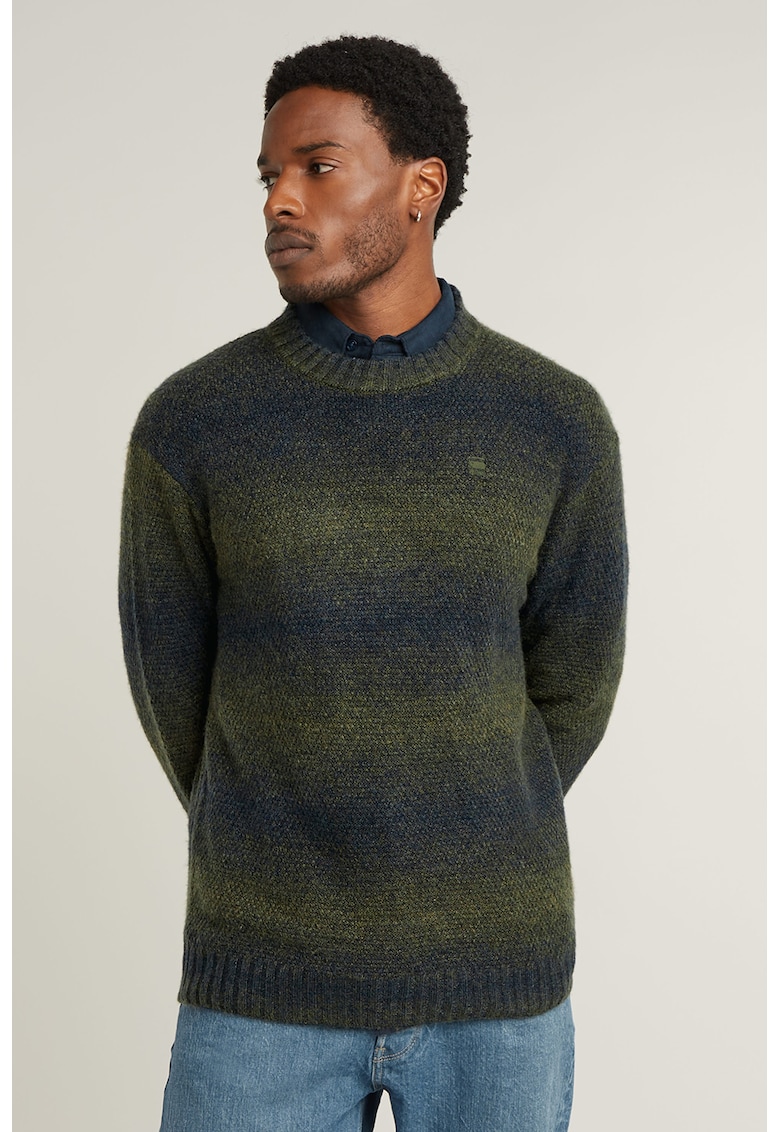 Pulover cu dungi in degrade