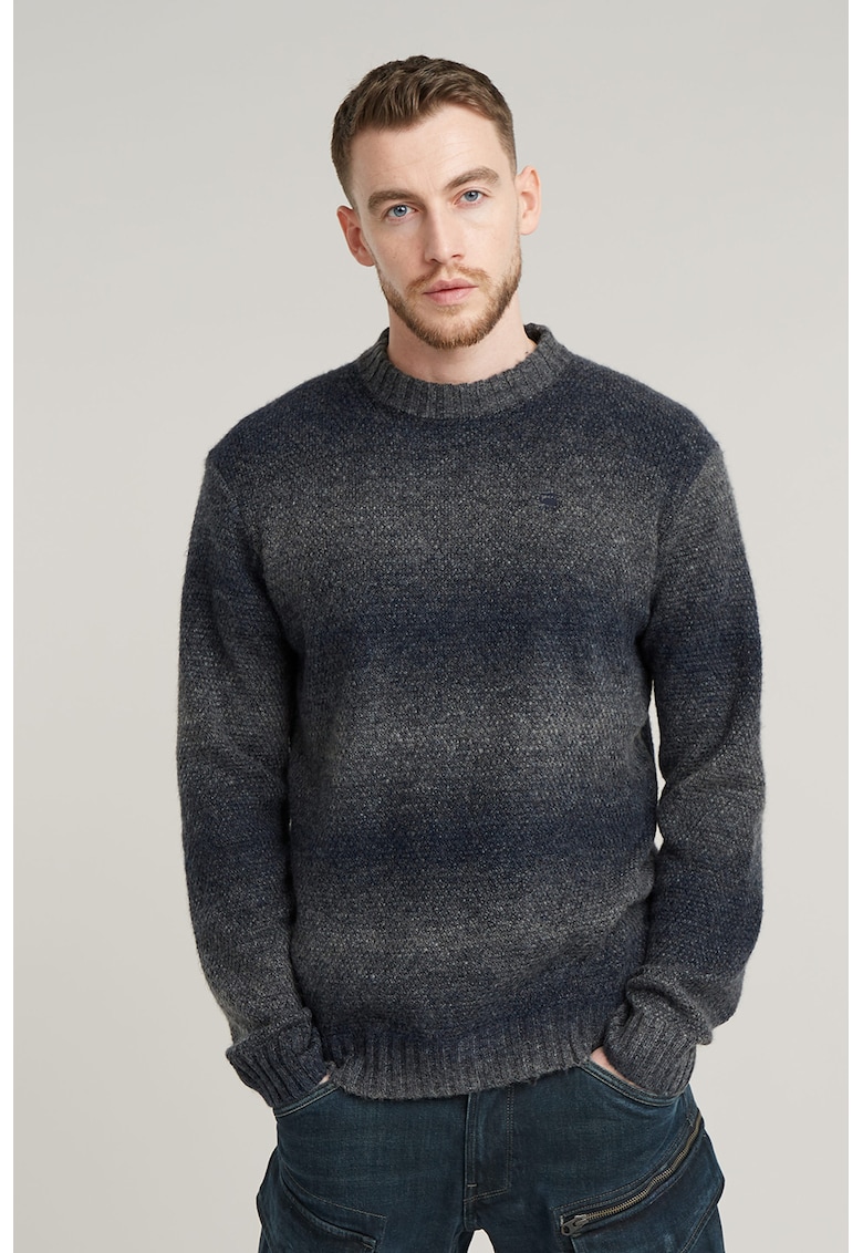 Pulover cu dungi in degrade