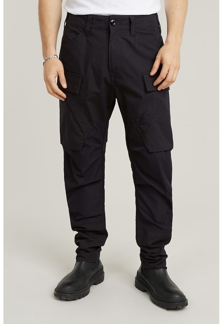 Pantaloni cargo cu croiala conica