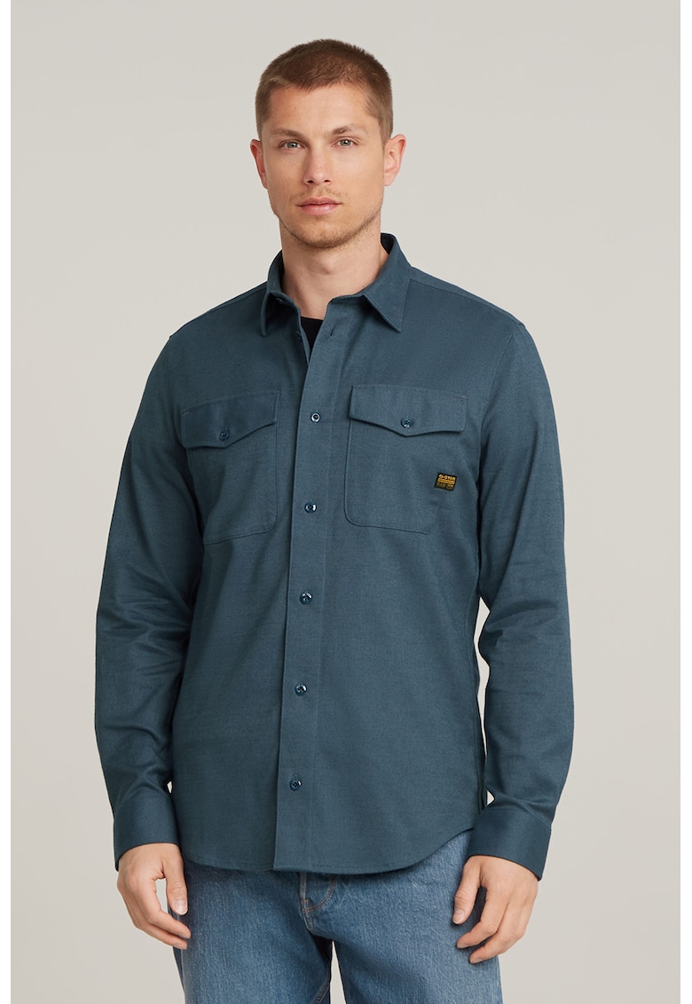 Camasa cu buzunare pe piept Camasa cu buzunare pe piept